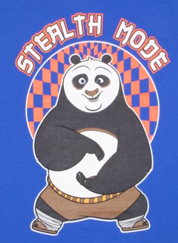 Isaac Morris Limited Kung Fu Panda Boy's Graphic Print T-Shirt 2-Pack - Short Sleeve Tees Bundle for Kids4