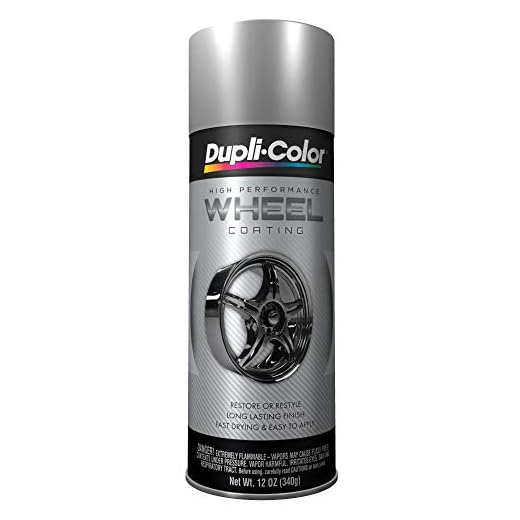 Dupli-Color EHWP10107 Silver High Performance Acrylic Enamel Wheel Paint - 12 oz.