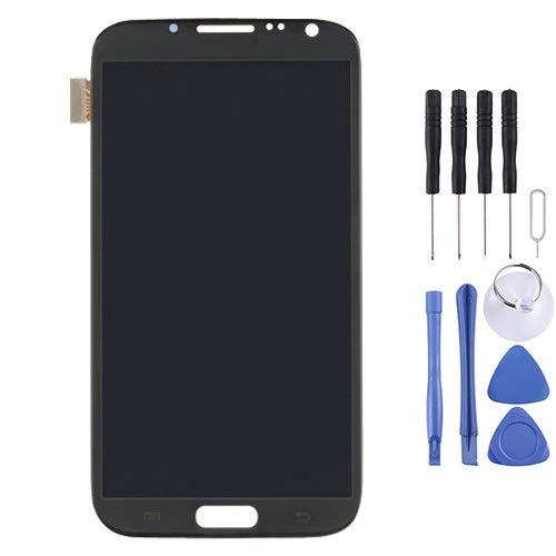Écran LCD Galaxy Note II N7105 vitré tactile de remplacement gris