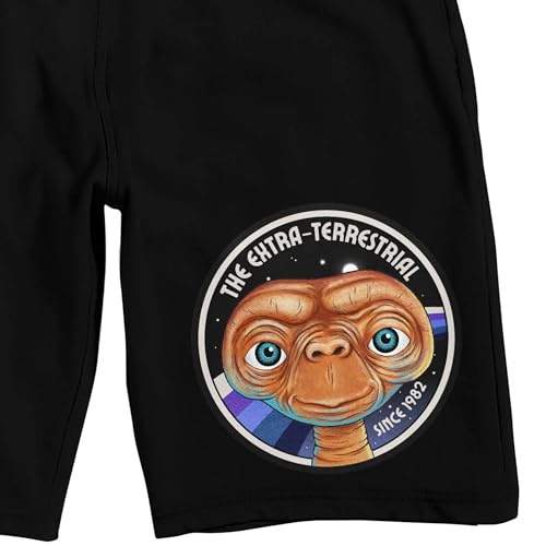 Bioworld E.T. The Extra Terrestrial 1982 Men's Black Lounge Shirts2