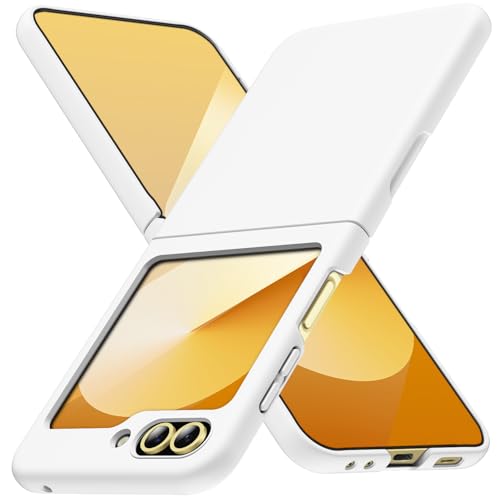 Coque rigide transparente en polycarbonate mignon et simple pour sublimer votre Galaxy Z Flip 6
