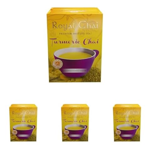 Royal Chai Unsweetened Turmeric Tea Sachets Cover