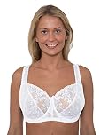 Undercover Ladies Floral Embroidered Bra LG900 White 40DD