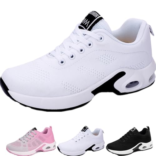 Orthoback Zapatos Mujer Orthoshoes Cloudwalk Pro Ergonómico Alivio del Dolor Zapatos Orthoshoes Mujer (Blanco, 39 EU)