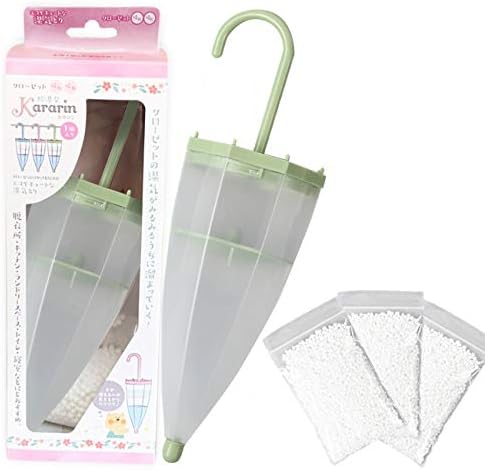 Amazon Co Jp 除湿対策 湿気対策 除湿剤 湿気取り 防カビ 湿気とり 吊り下げ 除湿対策 からりん 除湿傘 グリーン ホーム キッチン