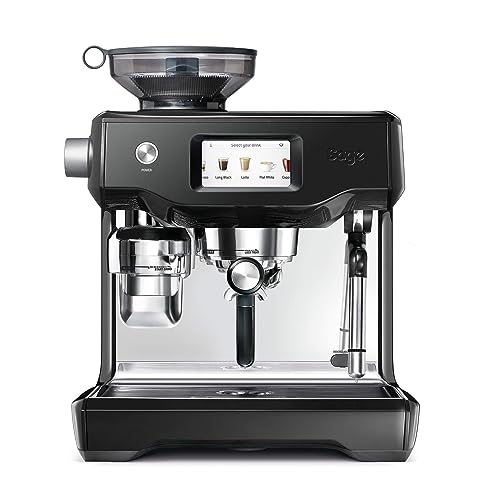 Produktfoto von Sage the Oracle Touch, Siebträgermaschine, SES990BKS, Glänzend Schwarz