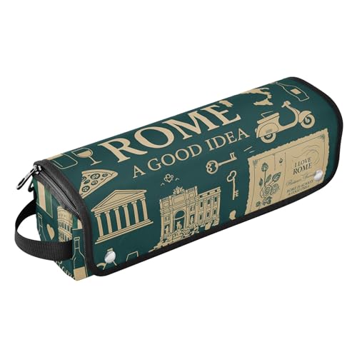 Bolsa de viaje y tapete resistente al calor para herramientas de cabello miniatura 1