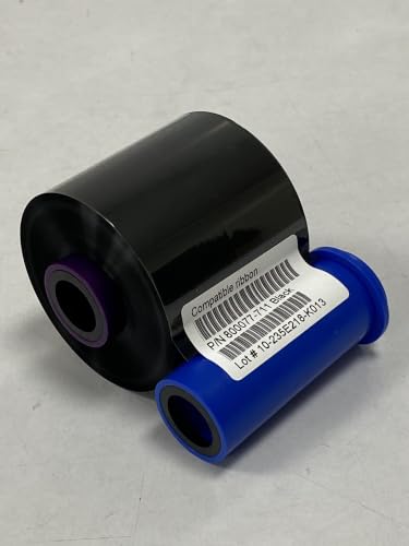 Cinta compatible negra ZXP Series 7 para 5000 impresiones miniatura 2