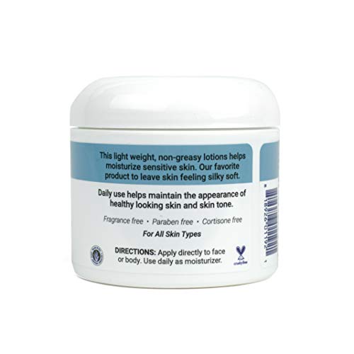 Triderma Sensitive Skin Healing Moisturizer, Non-Greasy Light-Weight Formula 4 Ounces #TOP1