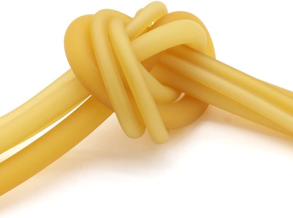 Latex Rubber Tubing, Silicone Hose Tube, Latex Rubber For Slingshot Fitness Yoga Sports Training 1.8-12mm ID Meter Length(4Mm*6Mm)