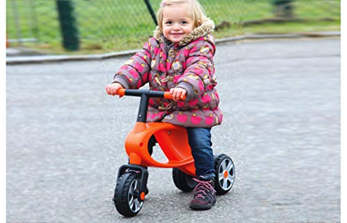Bicicleta infantil de color naranja Jamara GOGO Bike para niños y niñas