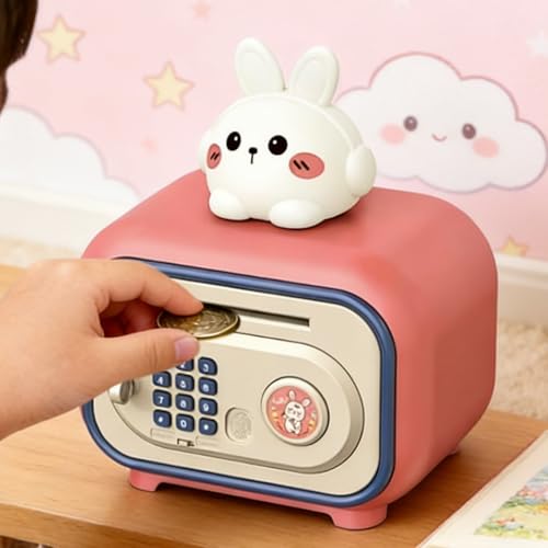 Coffre-fort électronique à empreinte digitale et code pour enfant - 4