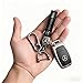 three carriage Car Keychain, Key Ring Compatible with Mercedes-Benz C, E, S, GLC, GLE, GLS, AMG, and EQ Series – Durable Metal Key Holder with 360°Rotatable Snap for Vehicle Accessories