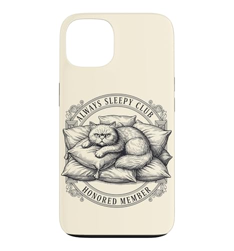 Always Sleepy Club �\����� �L ��������L�D�� �X�}�z�P�[�X iPhone 13 �p