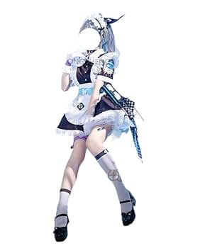 初獣猫　崩壊スターレイル　フォフォ　メイド服　コスプレ衣装　ウィッグ・靴追加可 初獣猫 崩壊スターレイル フォフォ メイド服 コスプレ衣装