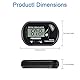AEDIKO 2pcs aquarium ein thermometer ein LCD einen digitaltank ein thermometer wasserdichte wandkameras eine thermoskanne und eine staubsauger aus der seeschildkröte