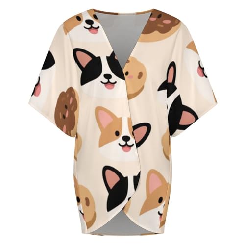 Women's 2025 Elegant Layering Cardigan for Summer Travel - Open-Front Cardigans Batwing4