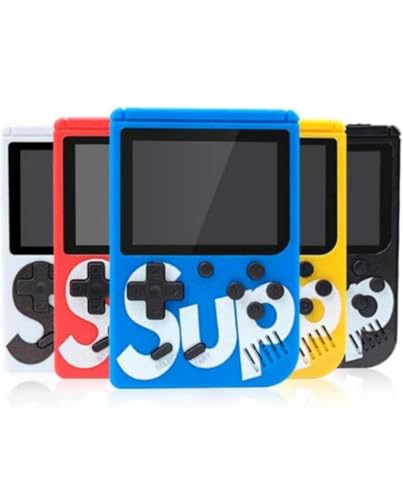Mini Game Sup Portátil 400 Jogos Super Console Controle Retro - Recarregável Com Saida AV - Video Ga