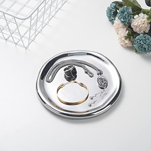 Cestativo Jewelry Dish Tray, Ring Dish, Ceramic Trinket Tray, Small Key Tray, Mother's Day, Christmas, Thanksgiving, Birthday Gift For Mother Daughter Friends #TOP1