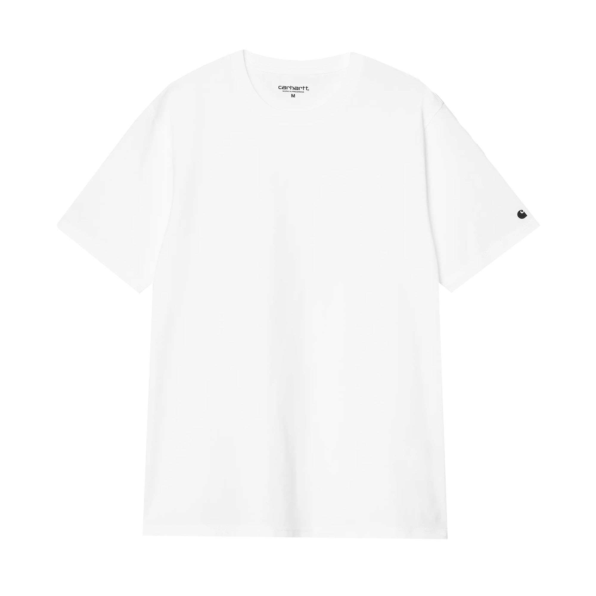 Carhartt Wip Men's White/Black Base T-Shirt