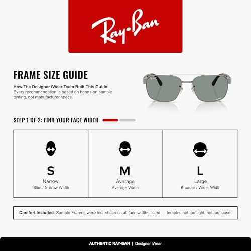 Image of Ray-Ban RB3751CH Polarized Square Sunglasses for Men for Women