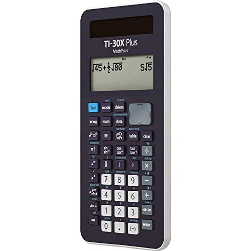 CALCUSO Basic Set Dark Gray with Calculator TI-30X Plus Mathprint, Dark grey - Image 3