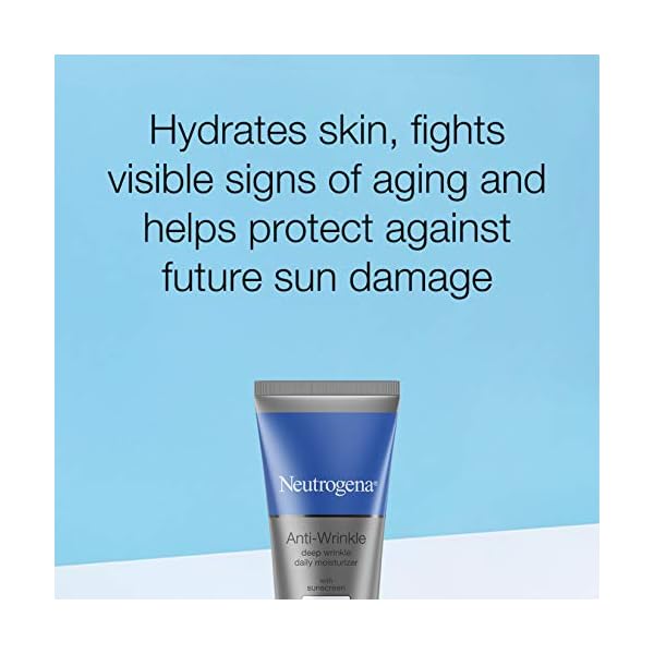 Neutrogena Ageless Intensives Anti-Wrinkle Retinol Cream, Daily Wrinkle Moisturizer with SPF 20 Sunscreen, Retinol and Hyaluronic Acid 1.4 oz