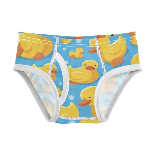 KLL Yellow Duck Little Boys Comfort Training Underwear Breathable Children Undies