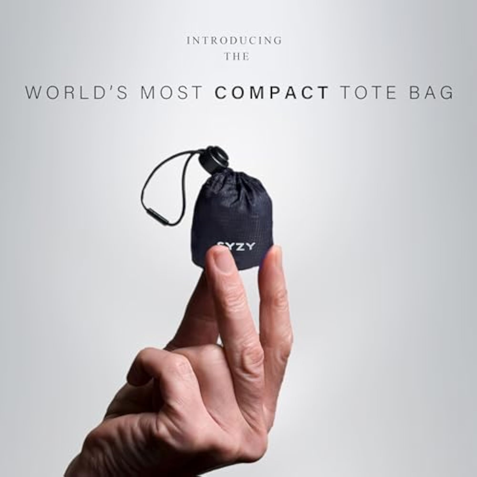 World's Most Compact Travel Tote Bag, Portable Shopping Bag