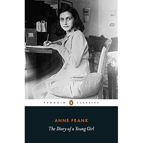 Anne Frank The Diary Of A Young Girl (Black And White Cover) /anglais Cover