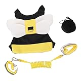 ELAYARD 幼児用ハーネスリード 可能な ハーネス 腰ベルト付き迷子防止リード 手首リンク付き お出かけ散歩用キッズ用バッグ一体型