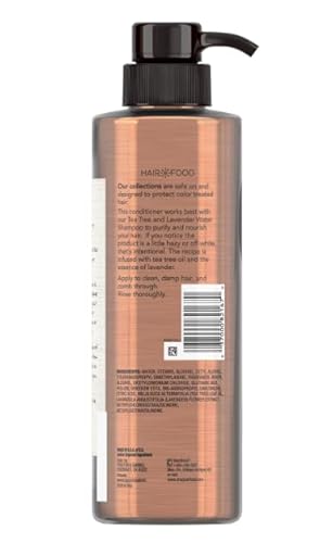 Hair Food Purifying Treatment Conditioner, Sulfate And Dye Free, Tea Tree And Lavender, 17.9 Fl Oz #TOP1