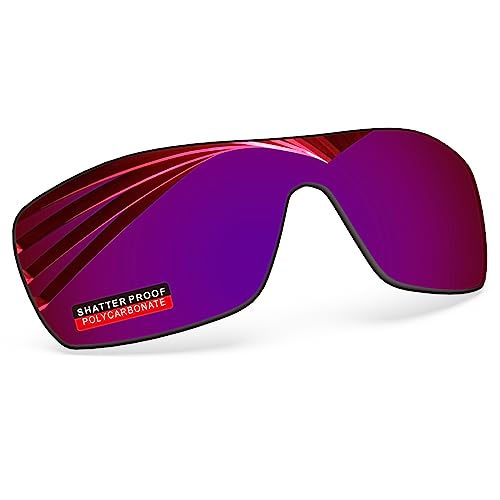 Image of PRO+ Polycarbonate Replacement Lenses for Oakley Batwolf OO9101 Sunglasses