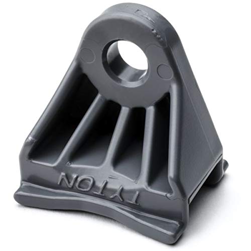 HellermannTyton SAM83HIRHSH1 Axial Oval Mount, Bolt Hole Diameter .31