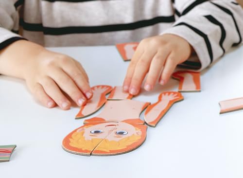 Hape Puzzle Magnetico Del Corpo Umano – Set Di Puzzle Tematici Per Bambini, Gioco Di Logica E Sviluppo Delle Abilità Motorie - 3