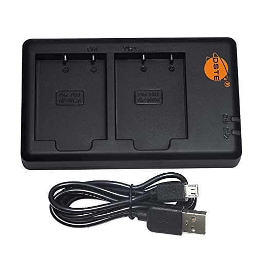 Dste Np-W126, Np-W126S Battery (2-Pack) With Micro Usb Dual Charger For Fuji X-T100, X-T200, X100F, X100V, X-S10, X-A5, X-A10, X-E4, X-Pro2, X-Pro3, X-T1, X-T2, X-T3, X-T10, X-T20, X-T30, X-T30 Ii #TOP6