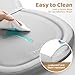 Orzbow Baby Changing Pad, Foldable Diaper Changing Pad for Dresser and Table, Wipeable Changing Pad Easy to Clean, Waterproof PU & Soft Foam Inner, Non-Slip, with Safety Belt, 28