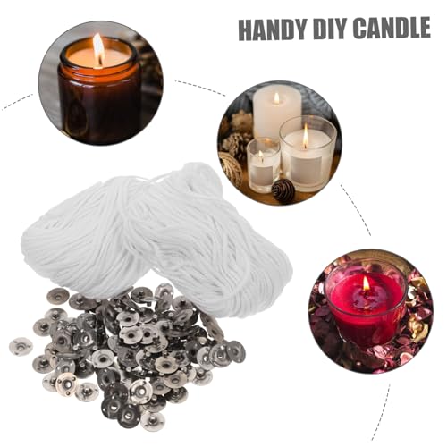 Homoyoyo set de mechas para velas en rollo de poliéster miniatura 3