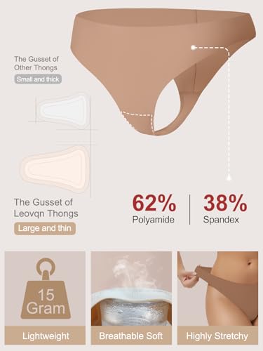 Image of Seamless Camel Toe Thongs for Women No Show Thong Panty Liners Invisible Breathable Camel Toe Concealer Underwear