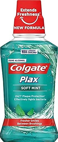 Colgate Plax Soft Mint Mouthwash with CPC 250ml