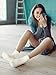 Eurzom 10 Pairs Socks Womens Crew Elastic Ankle Length Cotton Socks Aesthetic Cute Lightweight Low Cut Gifts for Women(Heart)