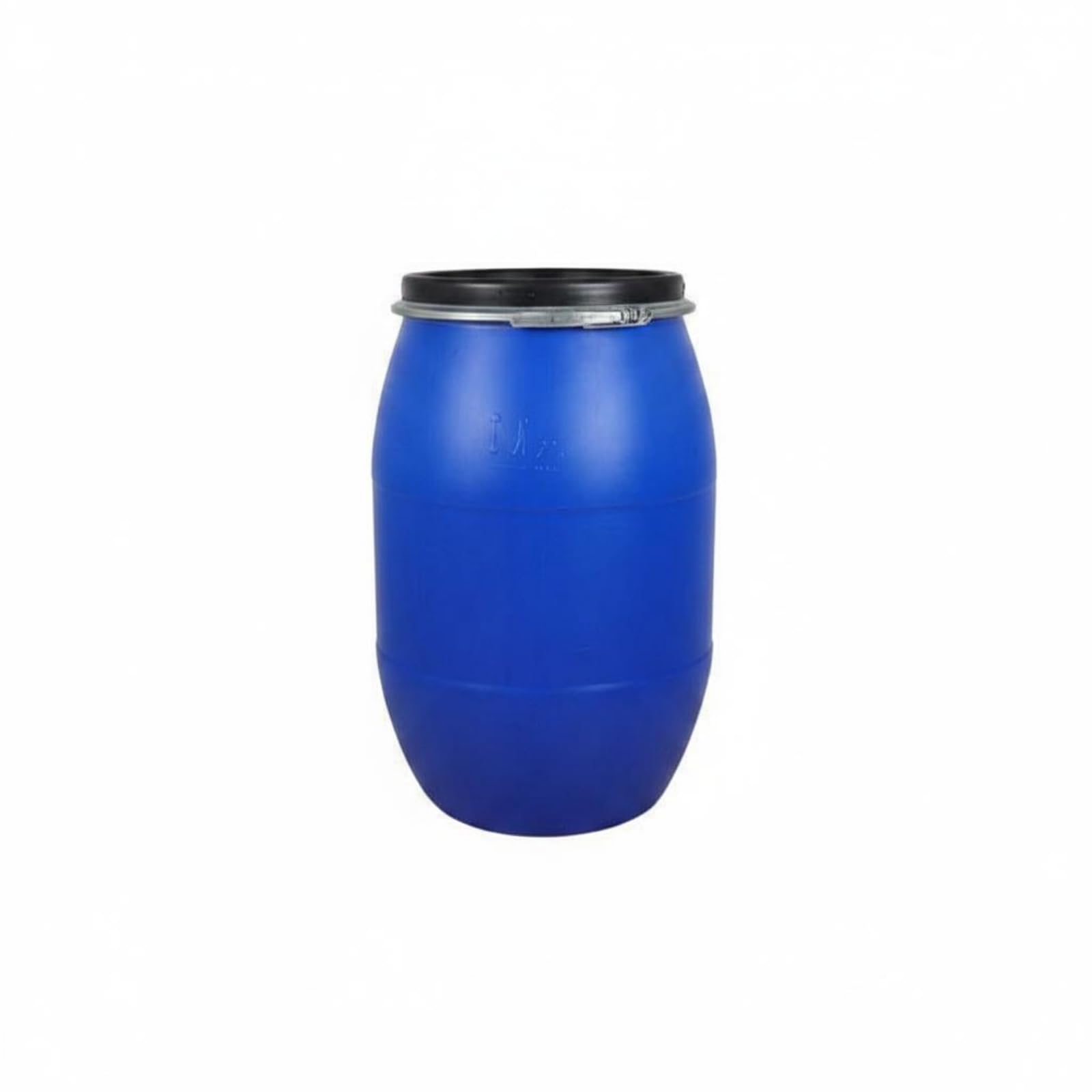 Bidone con Coperchio a Flangia Chiusura Ermetica Fusto Chimico in Plastica Ermetico Contenitore Industriale per Industrie Chimiche, 125L铁箍桶 加厚