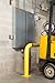 Guardian Steel Machine Guard Barrier Hollow Fillable Protect Equipment Warehouse Electrical Safety 48