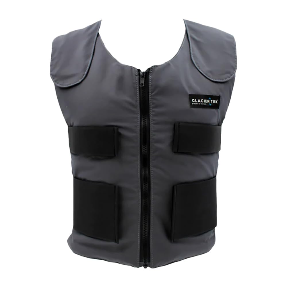 Cool Vest Personal Cooling, 59 Degrees for 2.5 hours 8 Cool Packs, Recharge in 30 Minutes