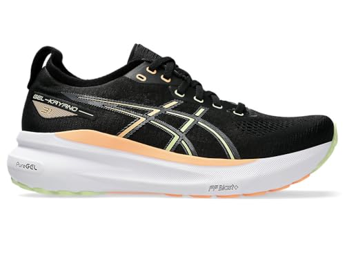 ASICS Herren Gel-Kayano 31 Sneaker, Black Cool Matcha, 42 EU