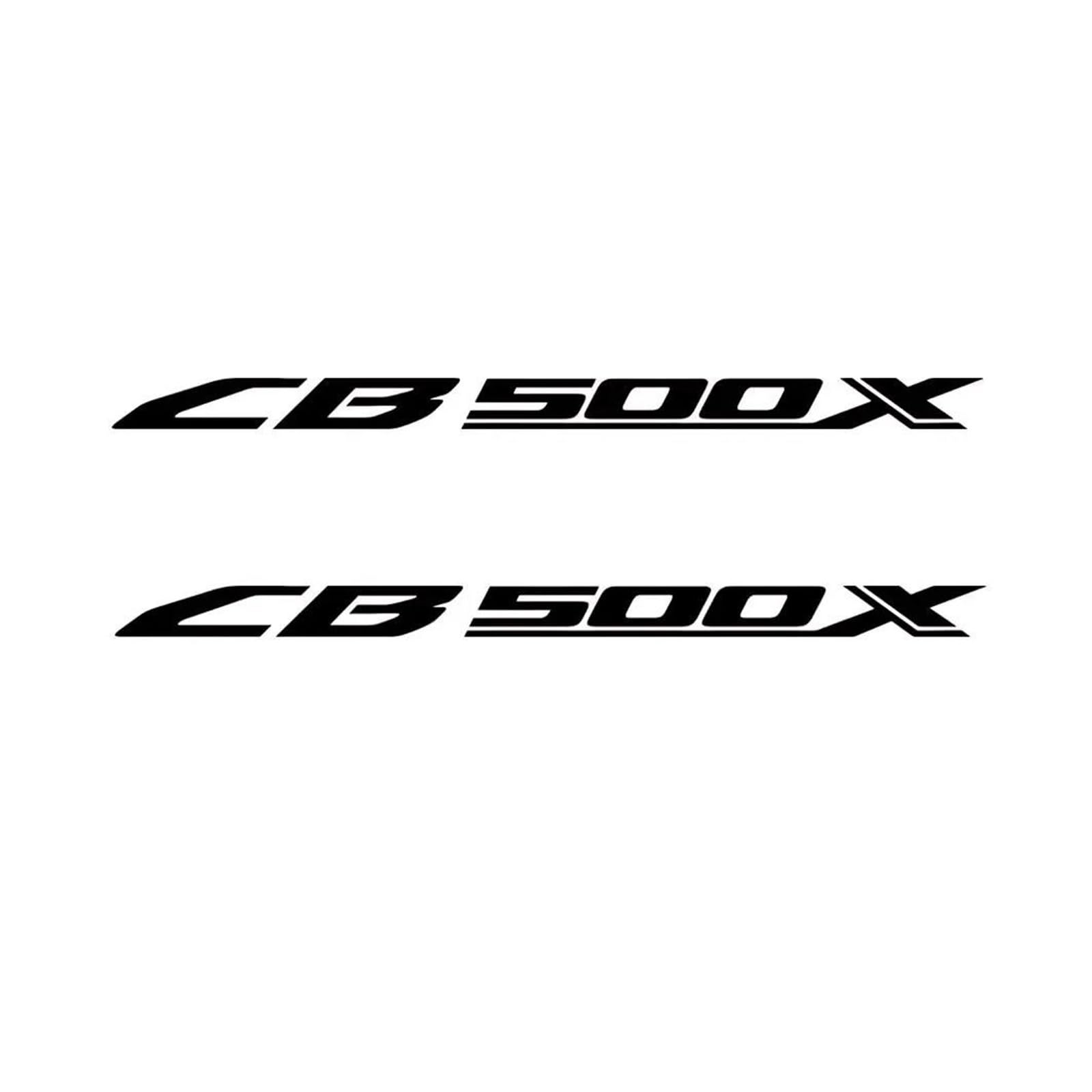 Motorcycle Glow Stickers Decal CB 500X 2023 for CB500X CB500 500 X(Black,2cm*8cm)