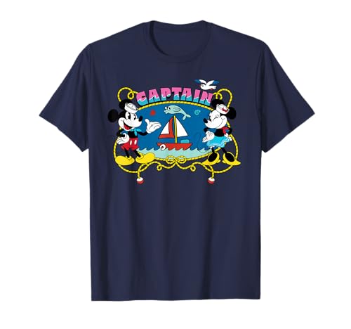 Disney Cruise Family Group Vacation Matching Captain T-Shirt