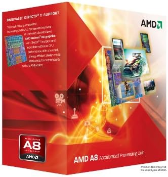 AMD A8-3850 APU Quad-Core Processor (AD3850WNGXBOX)