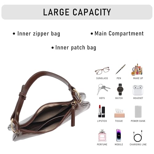 Image of Chinllo Purse for Women Shoulder Bag Vintage Clutch Hobo Tote Handbags