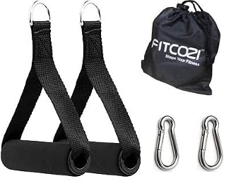 Fitcozi Resistance Band & Tube Handle Set with Metal Hooks (8mm) ,Nylon Price In India